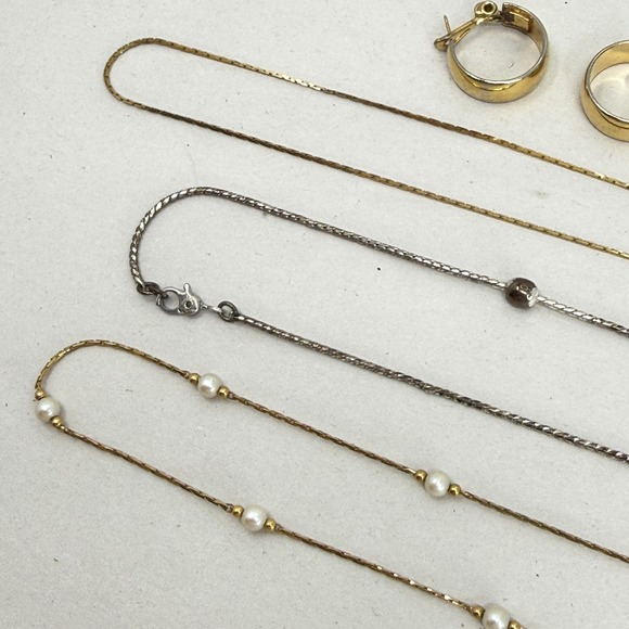 Monet Jewelry Lot of 9 Vintage Dragonfly Brooch Bracelet Hoop Earrings - Picture 10 of 16